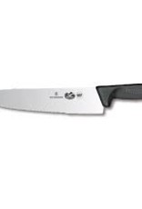 VICTORINOX SWISS ARMY Victorinox Chef's 10" Black Handle Fibrox Knife