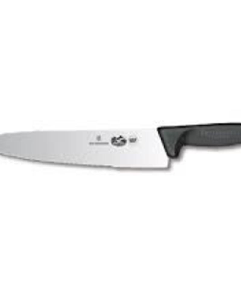 VICTORINOX SWISS ARMY Victorinox Chef's 10" Black Handle Fibrox Knife