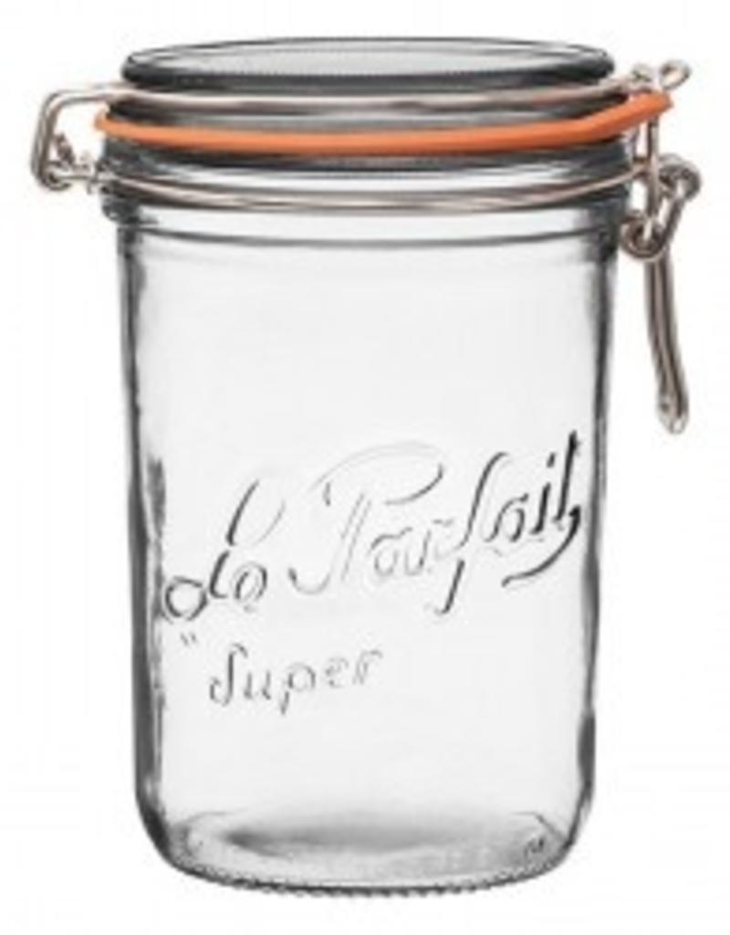 Down to Earth Dist. Le Parfait Terrine Glass Jar 1000G 36 oz. clamp