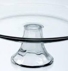 ANCHOR HOCKING Anchor Presence 13" Tiered Platter glass cake plate