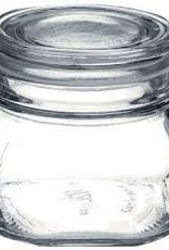 BORMIOLI ROCCO GLASS Bormioli 17.5 oz Clear Fido Top Jar