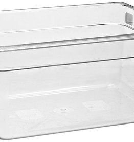 CAMBRO MANUFACT. COMPANY CAMBRO Half Size Food Pan 1/2x6" Clear, 9.4qt Capacity