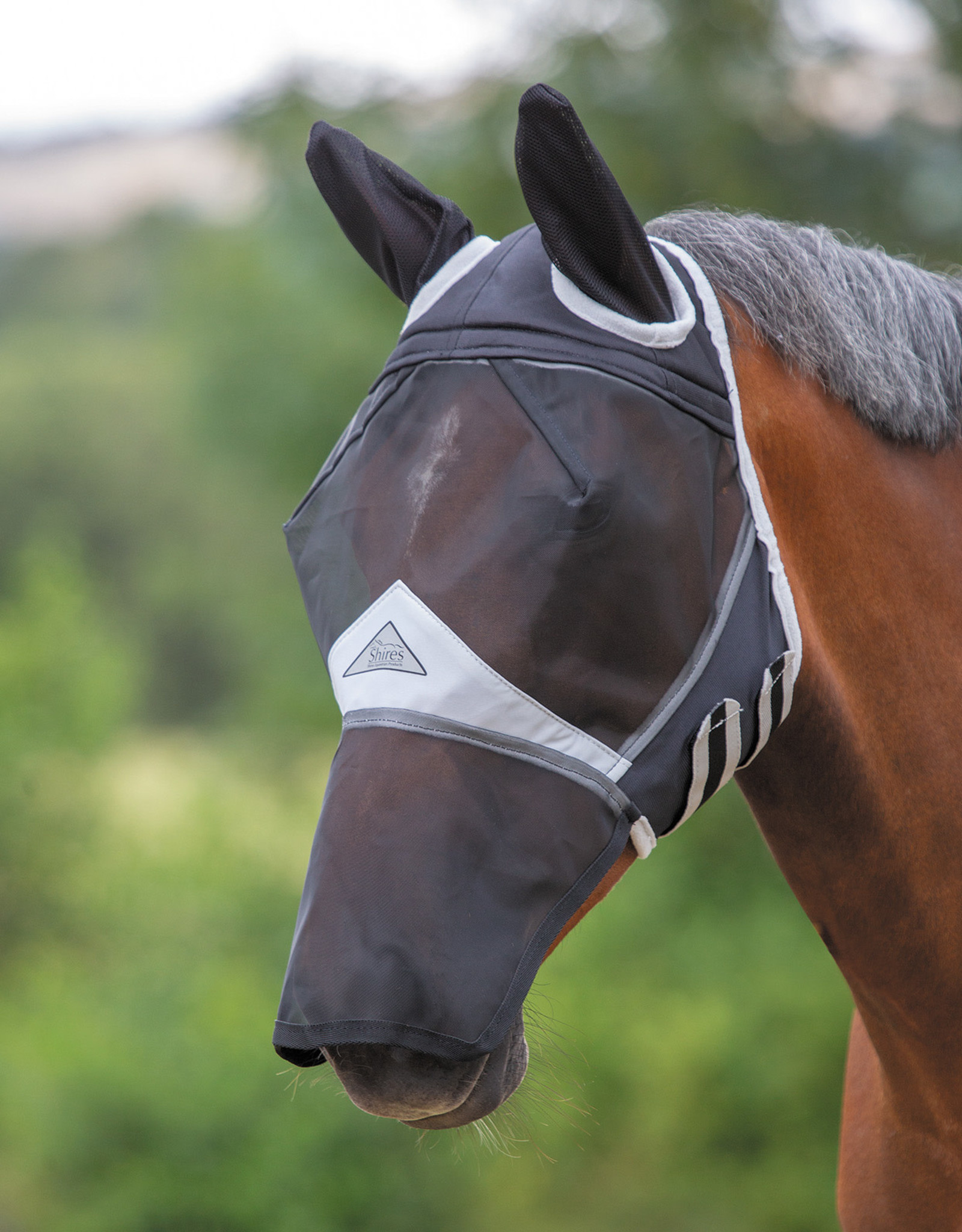SHIRES FULL FACE FLY MASK
