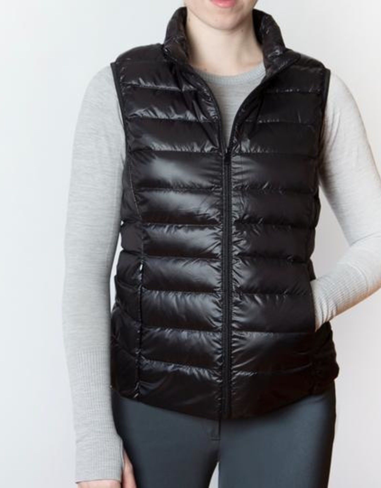 packable down vest