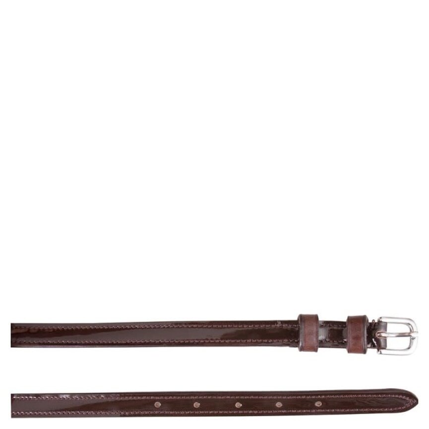 PATENT LEATHER SPUR STRAP 12MM