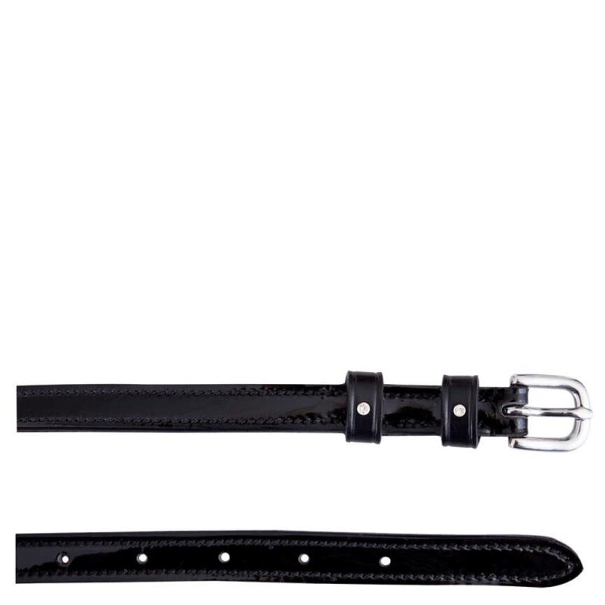 PATENT LEATHER SPUR STRAP