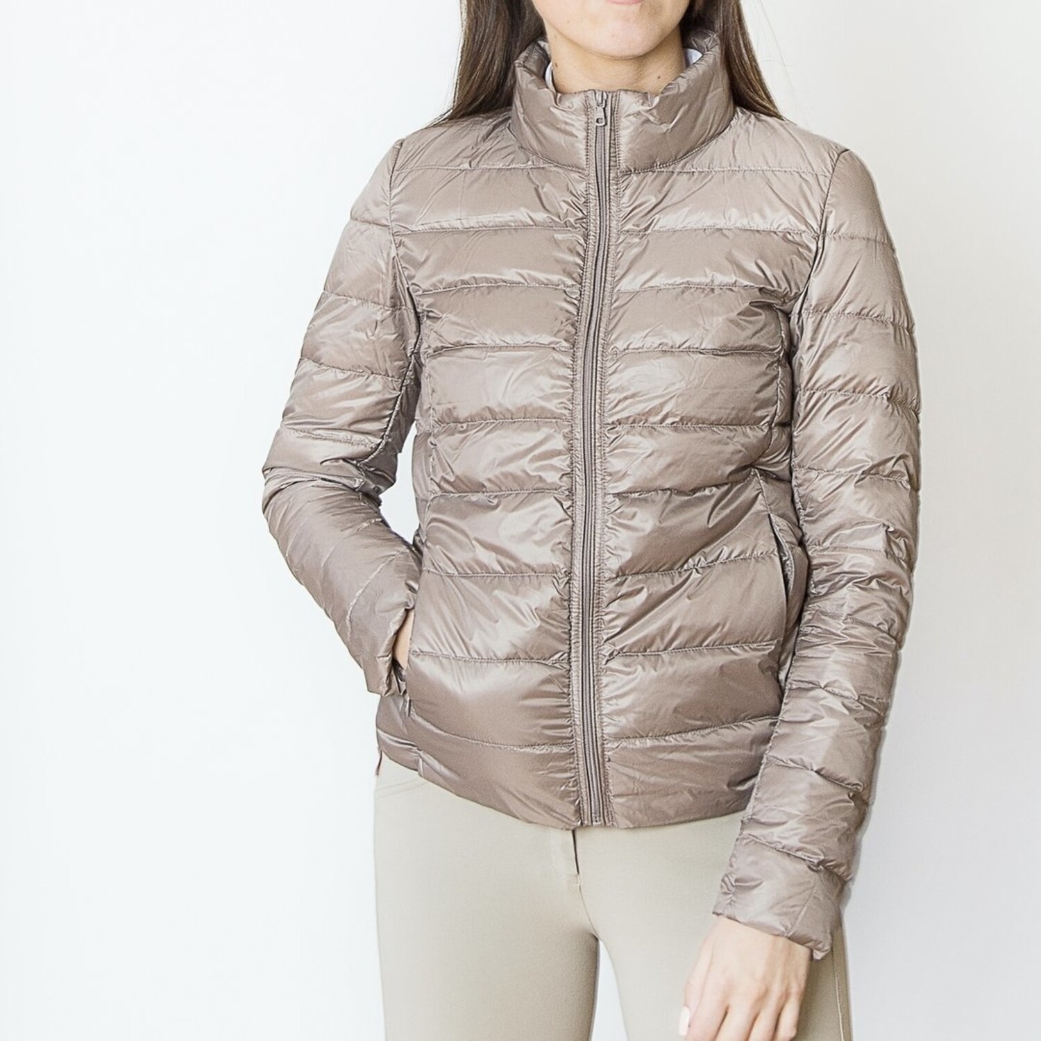 CLANE PACKABLE DOWN JACKET-
