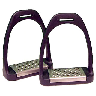 LIGHTWEIGHT STIRRUPS 4 3/4 BLACK - Equine Essentials Tack & Laundry