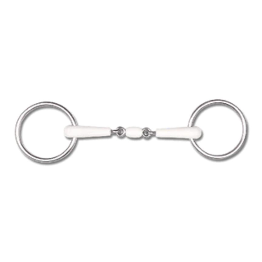 DOUBLE JOINT LOOSE RING SNAFFLE BIT