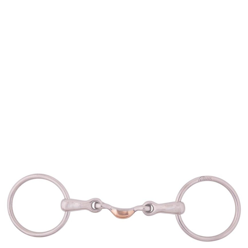 Double Jointed Loose Ring Snaffle Magic System 14 mm