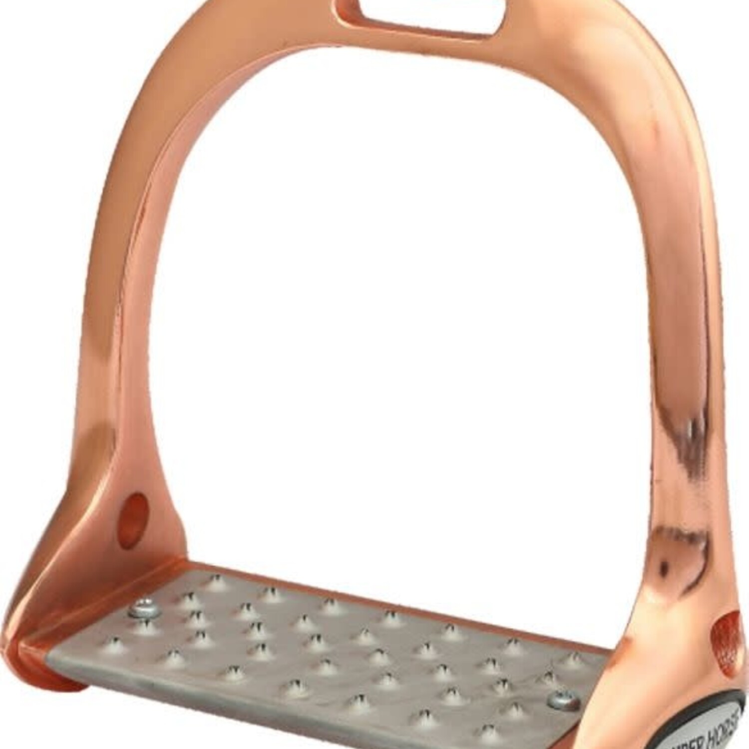 Rose Gold Horse Double Bend 4.75 Safety Stirrups Irons Stainless Steel -   Canada