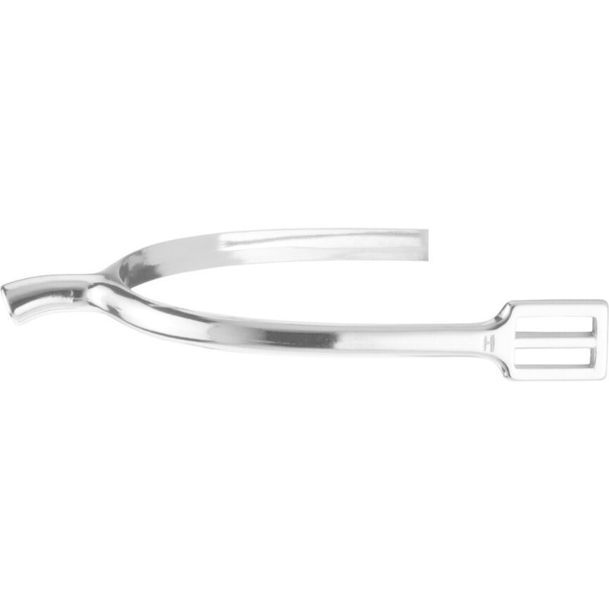 Ladies Chrome Plated Spurs - 20mm Straight Neck