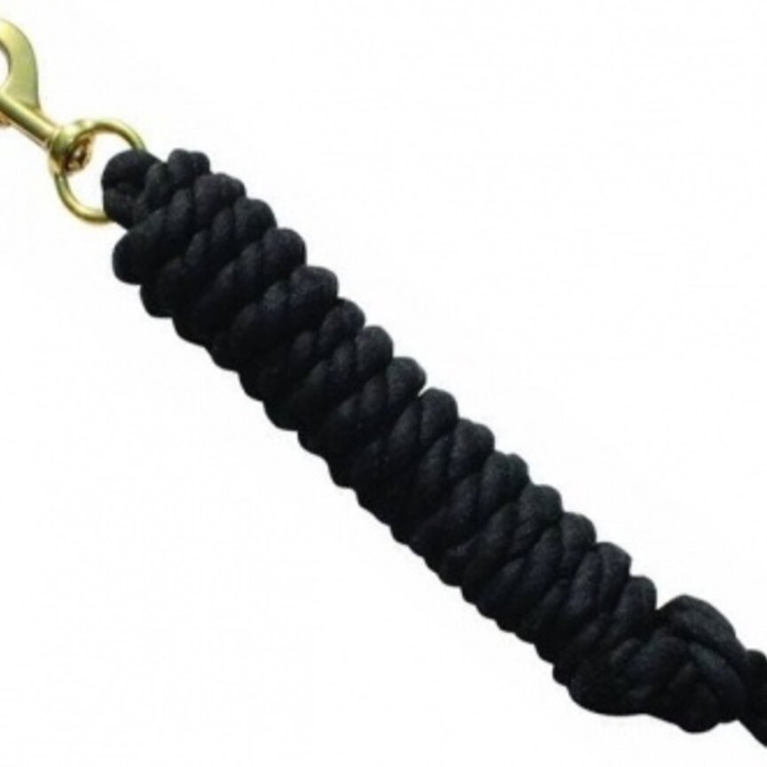 10' COTTON LEAD - BLACK