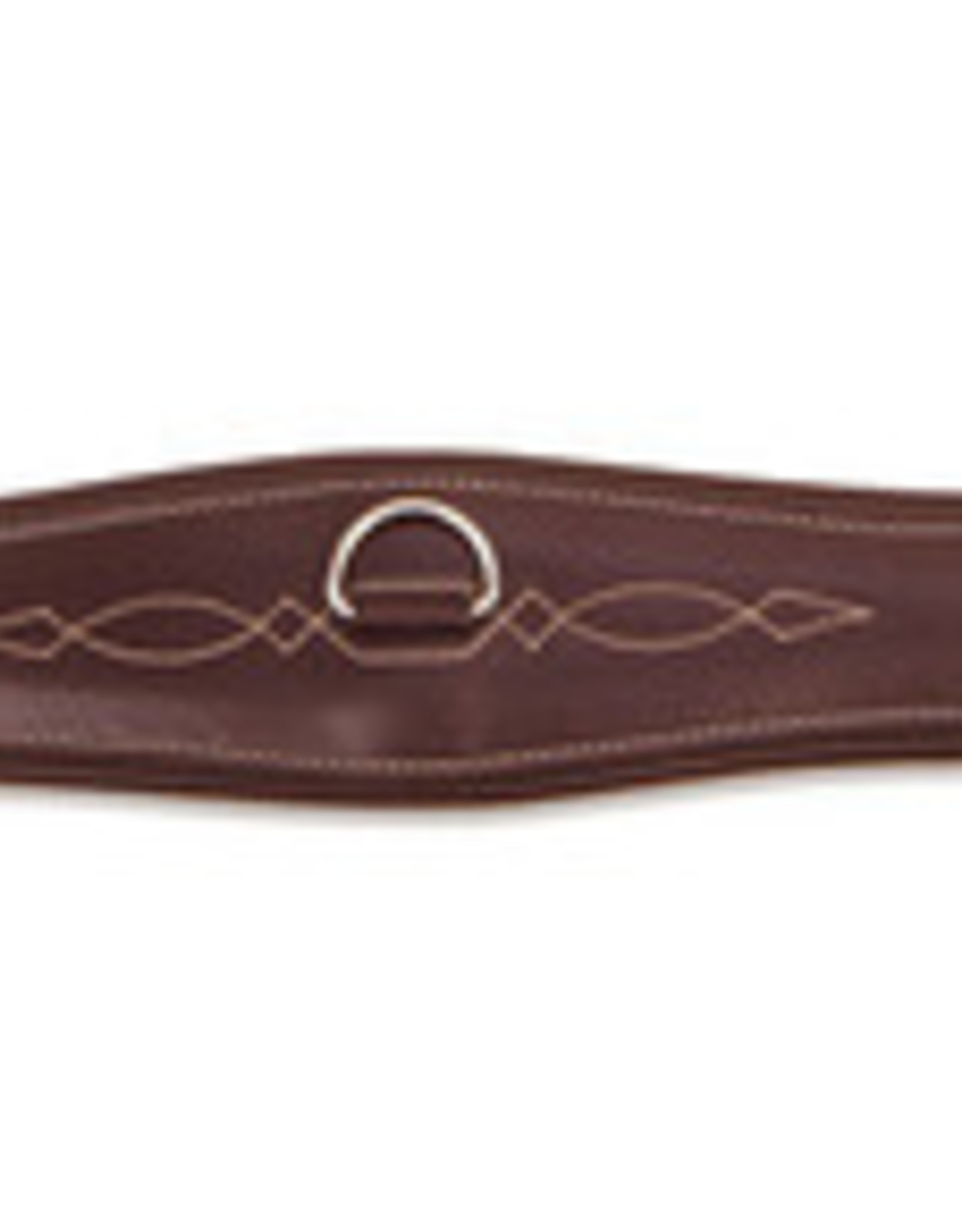 SHIRES LEATHER OVERLAY GIRTH