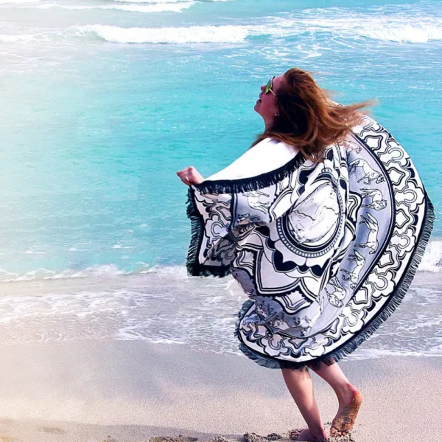 MANDALA ROUNDIE TOWEL