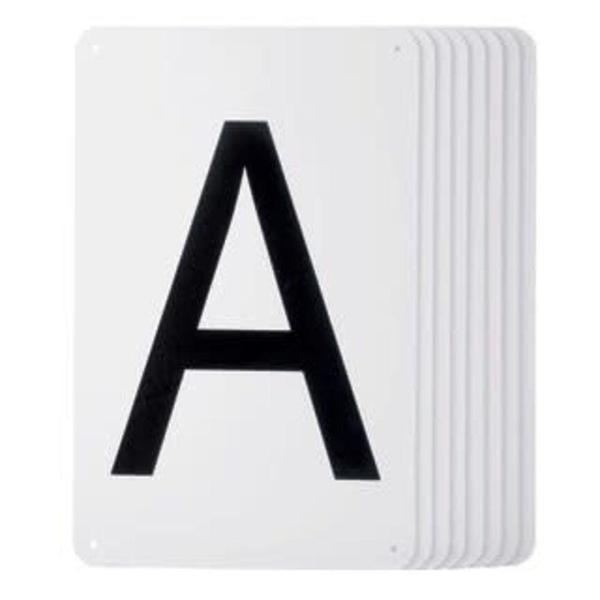 Plastic Dressage Letters - Set of 8