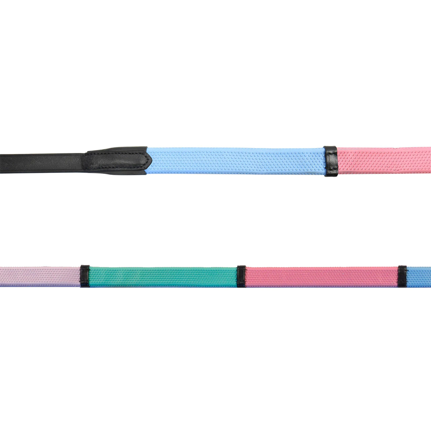 STAR RAINBOW RUBBER REINS