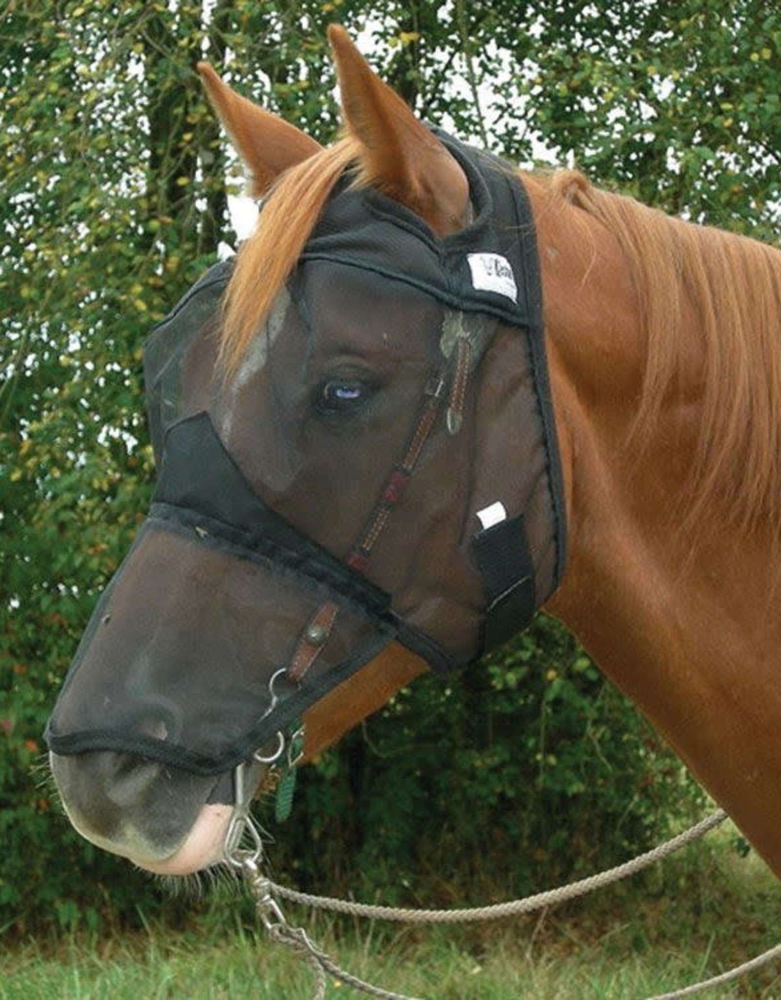 CASHEL QUIET RIDE FLY MASK WITH LONG NOSE
