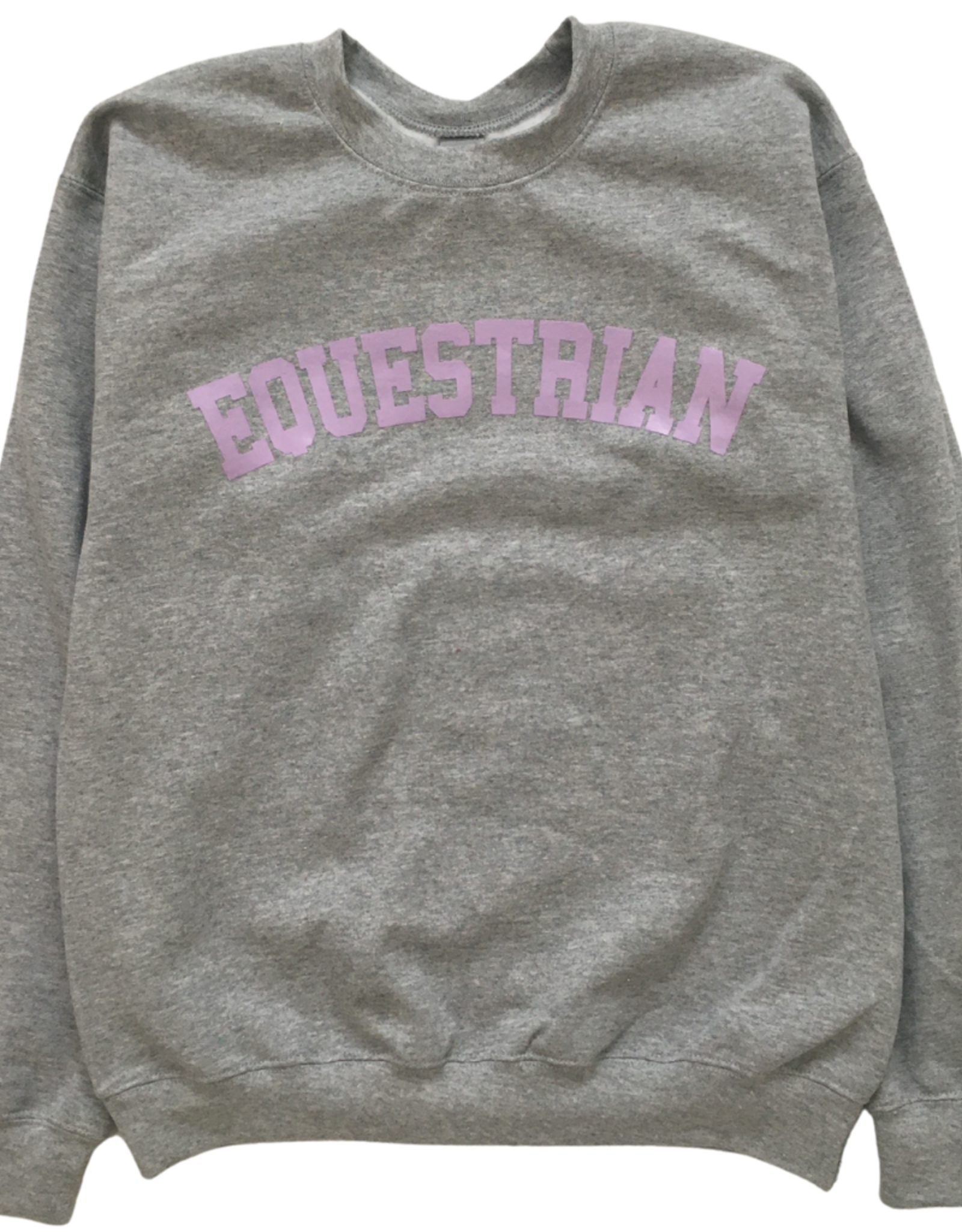 GRAY & BAY HORSE CO. ADULT EQUESTRIAN CREW SWEATER