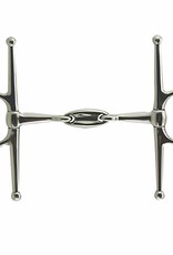 CORONET FULL CHEEK SNAFFLE WITH OVAL LINK 5"
