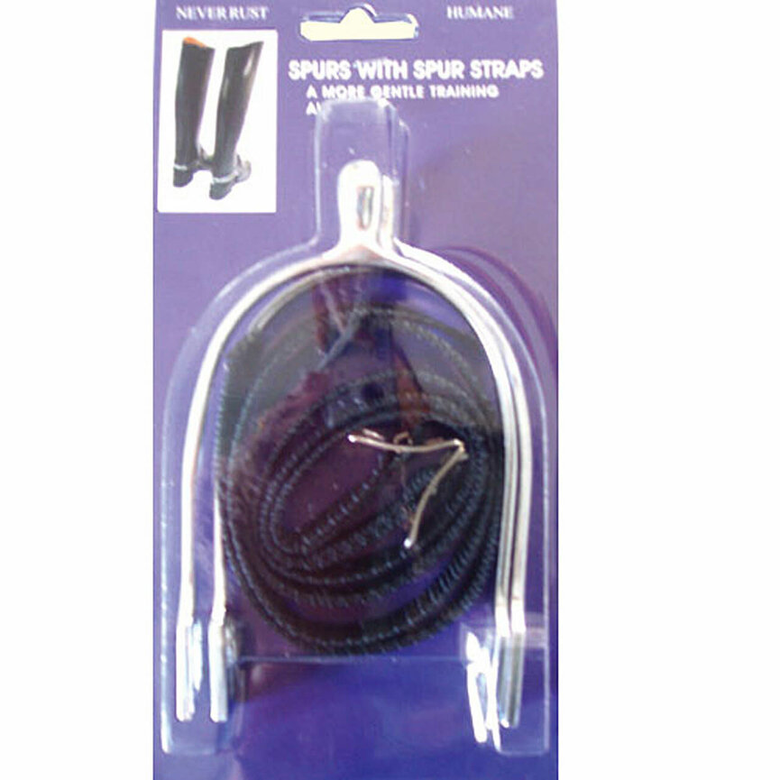 HUMANE SPURS W/ STRAPS- CHILDS