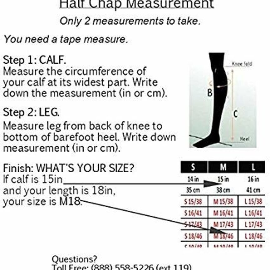 THE FIT - HALF CHAPS