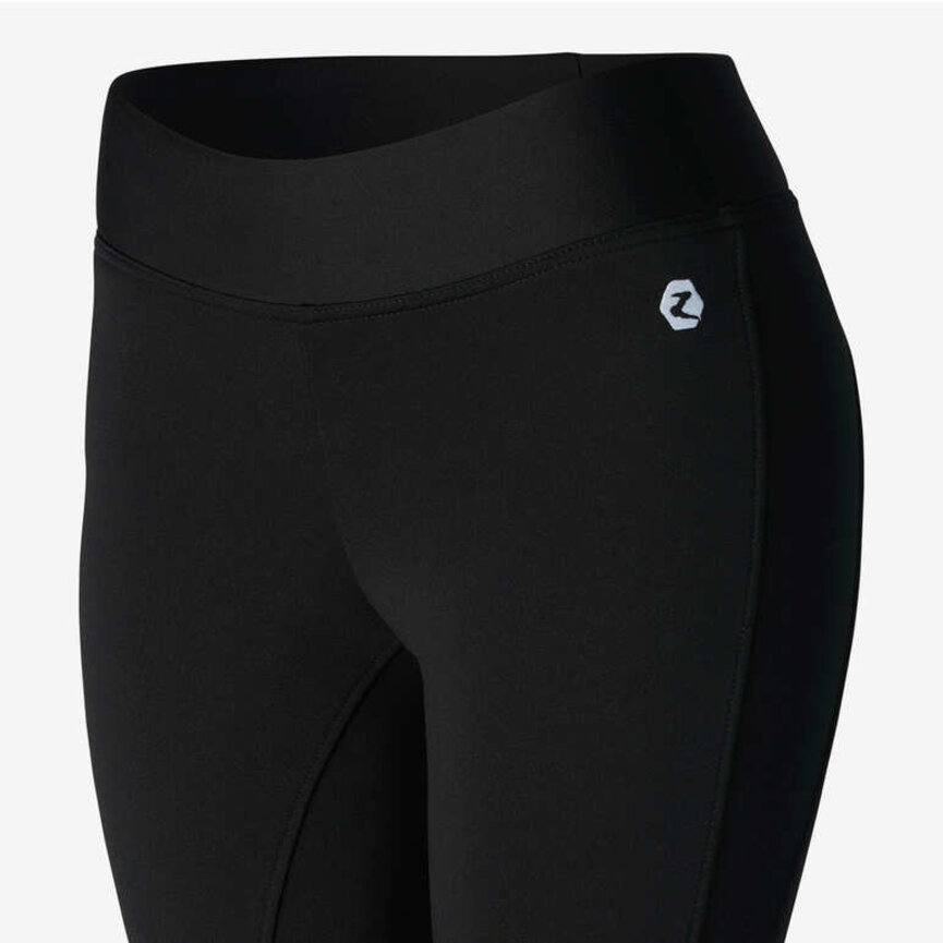 WOMEN'S ACTIVE WINTER SILICONE KNEE PATCH TIGHTS
