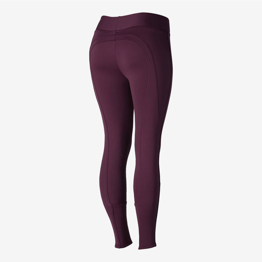 WOMEN'S ACTIVE WINTER SILICONE KNEE PATCH TIGHTS