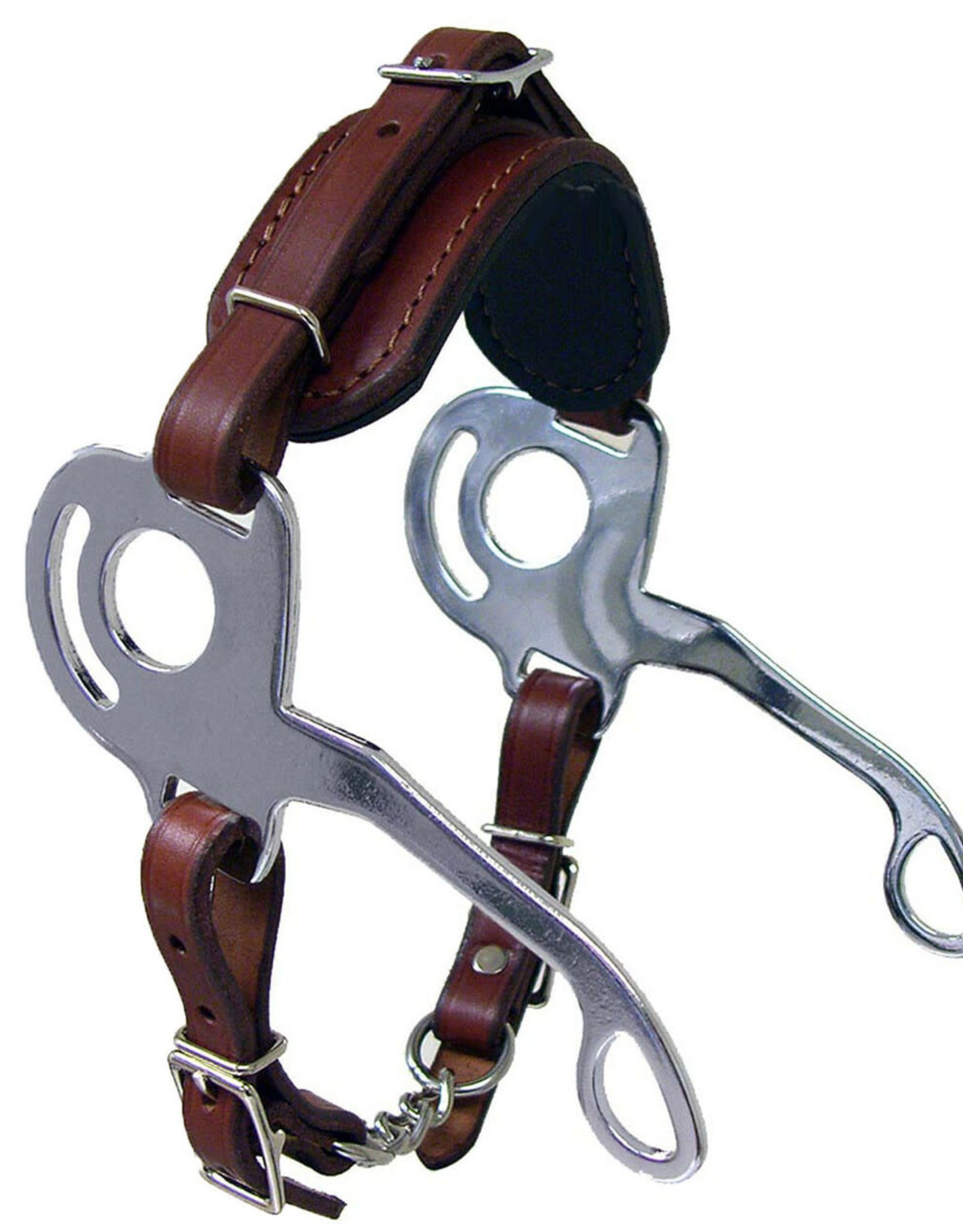 CORONET Leather Hackamore with Maxtra Padded Nose