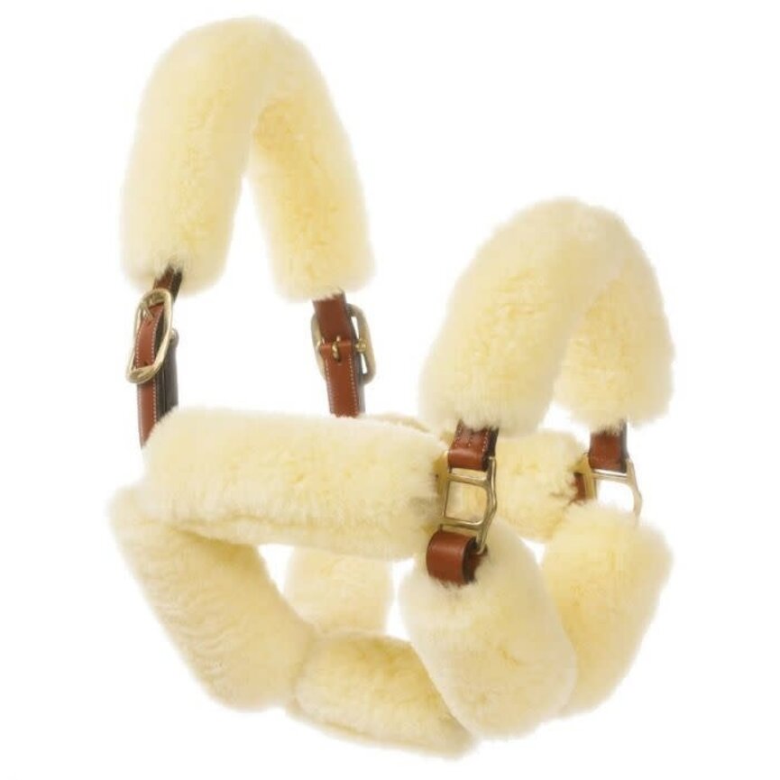 EUROPA SHEEPSKIN 6-PIECE HALTER SET