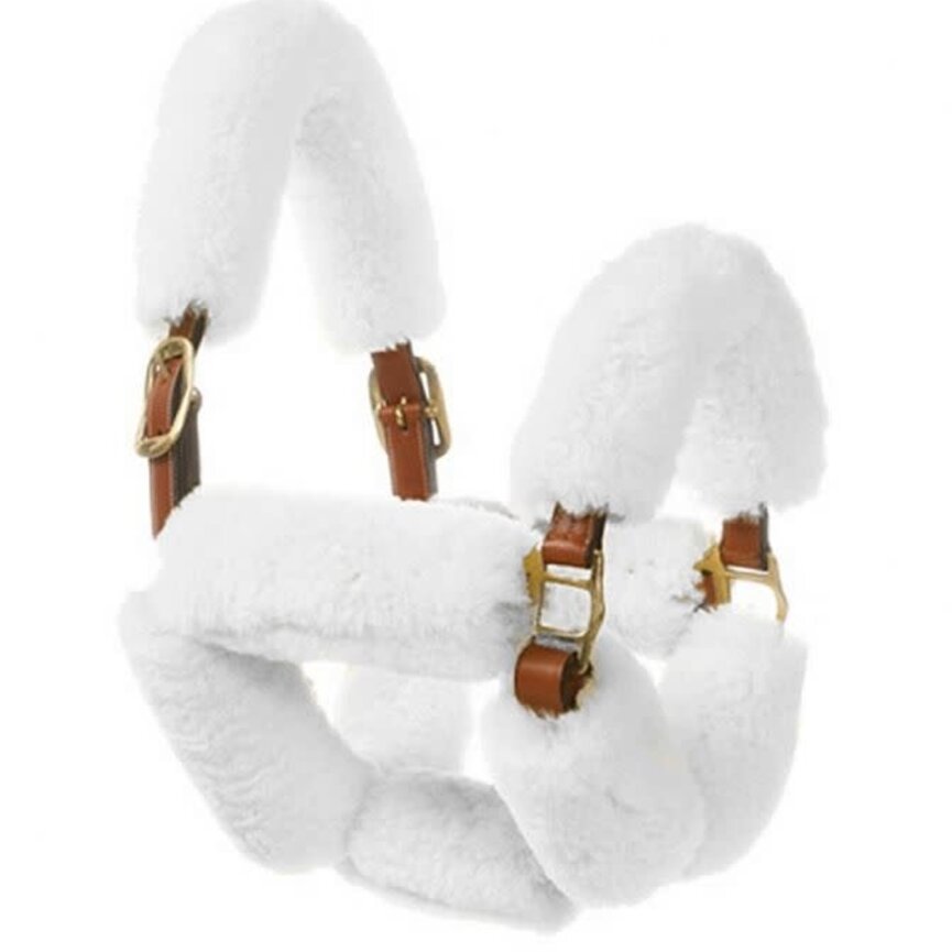 EUROPA SHEEPSKIN 6-PIECE HALTER SET
