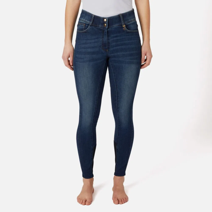 CECELIA DENIM FULL SEAT BREECHES