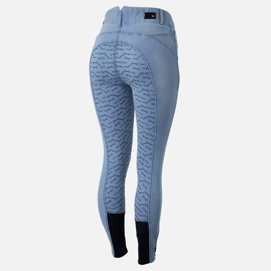 CECELIA DENIM FULL SEAT BREECHES