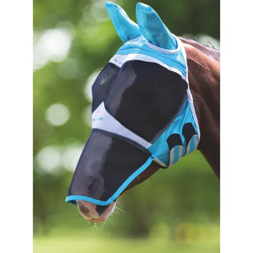 FINE MESH FLY MASK WITH EARS & NOSE