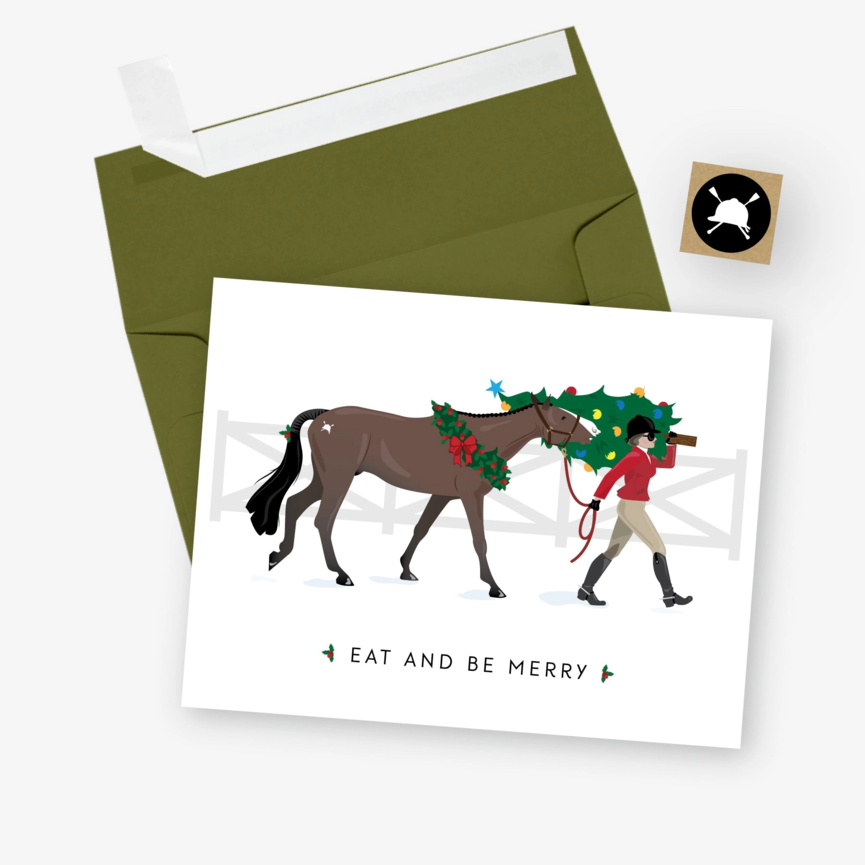 HUNT SEAT PAPER CO. HOLIDAY GREETING CARD