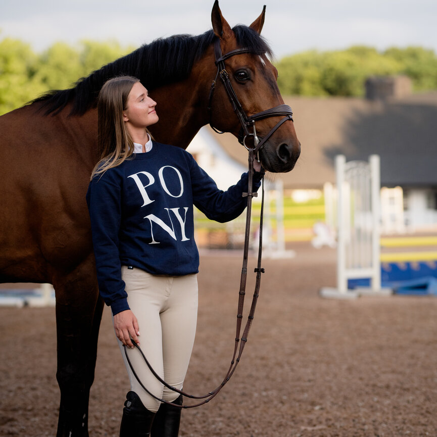 PRINTED PULLOVER PONY