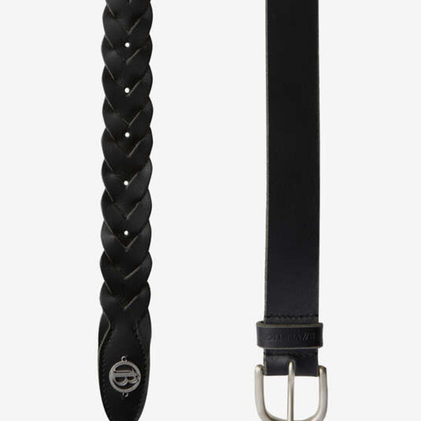 BRAIDED LEATHER BELT