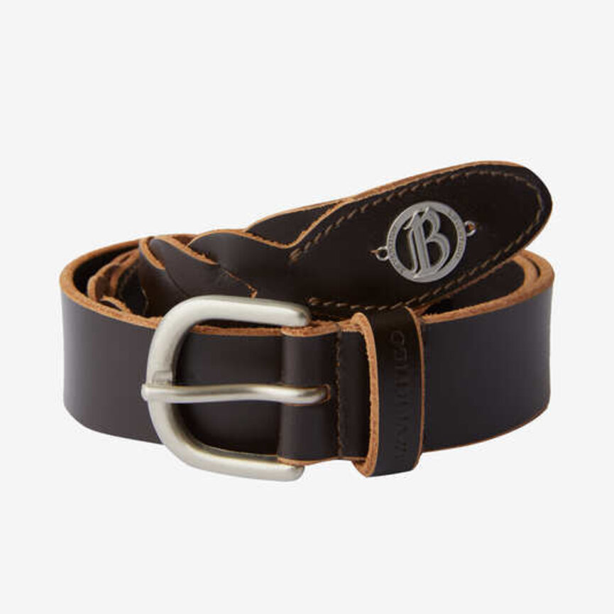 BRAIDED LEATHER BELT