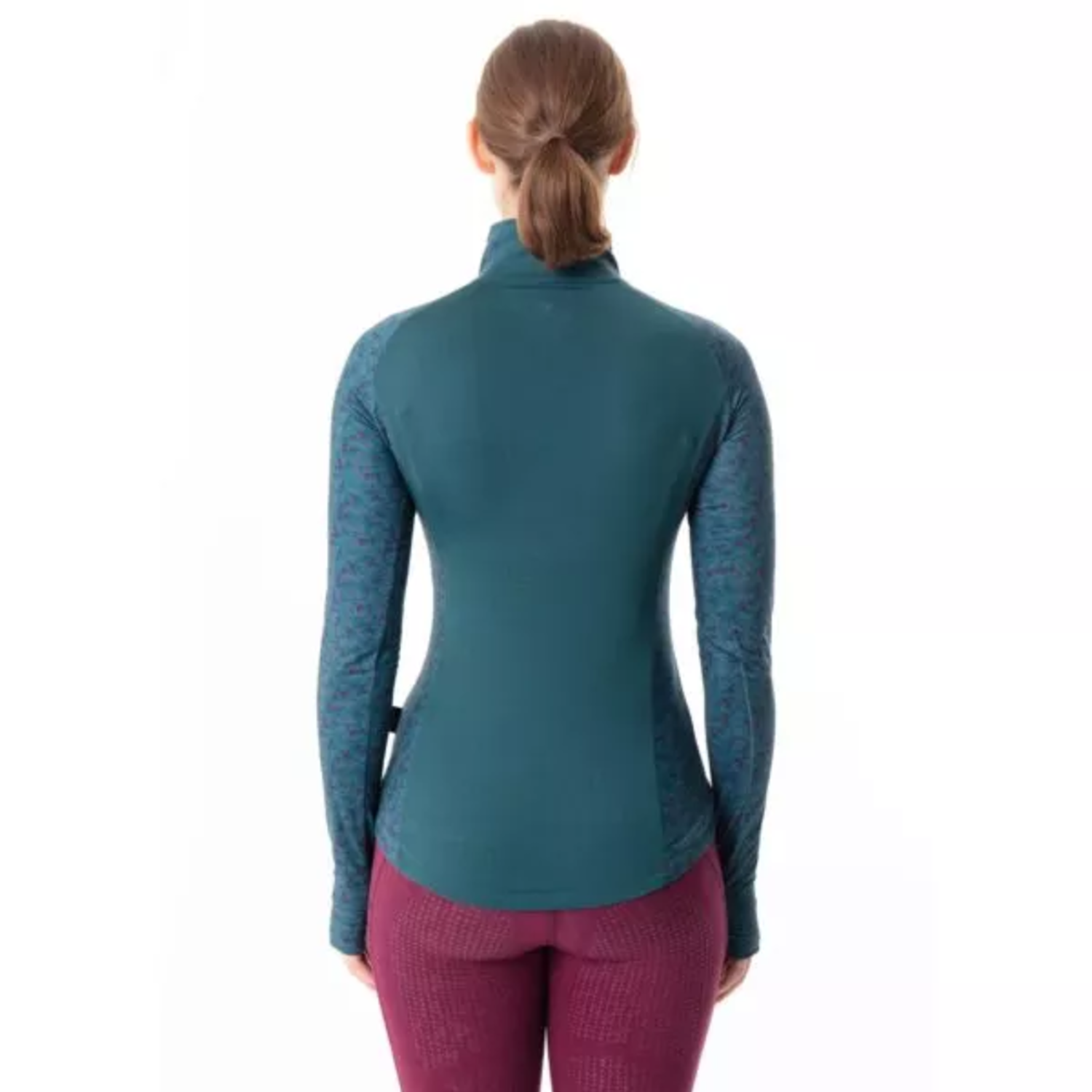  Essentials Womens Long-Sleeve Fleece Quarter-Zip Top