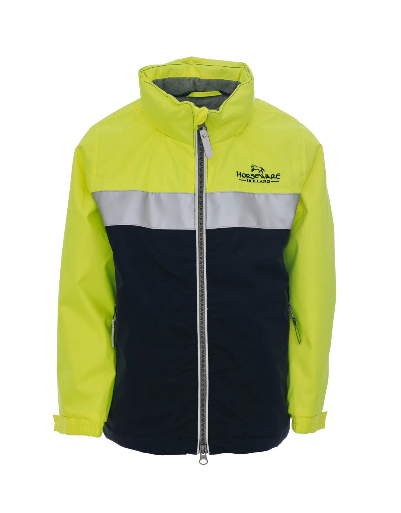 Kids' Corrib Neon Jacket Flourescent Yellow Equine Essentials Tack