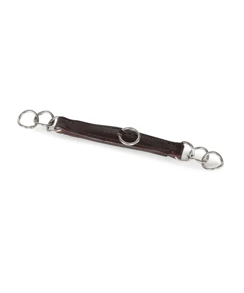 VELOCITI LEATHER CURB CHAIN Equine Essentials Tack & Laundry Services