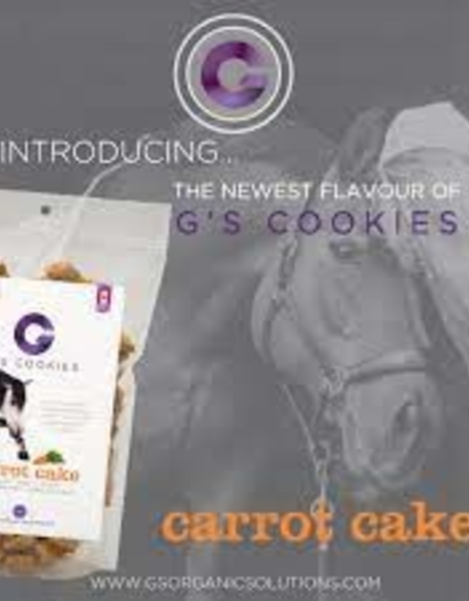 G'S FORMULA CARROT CAKE HORSE COOKIES