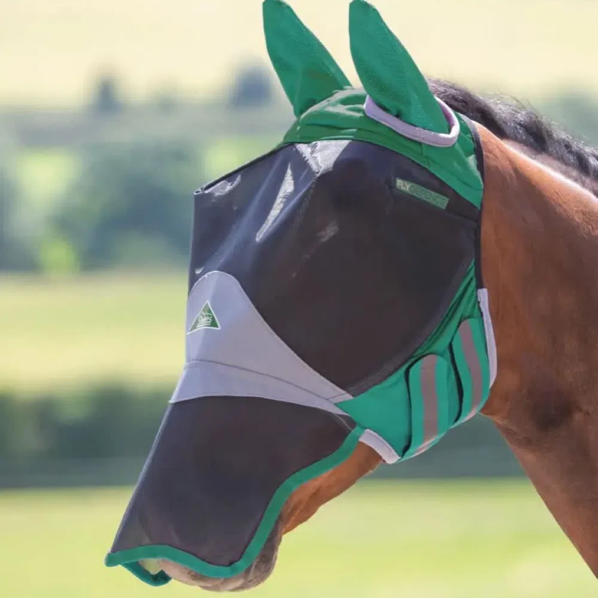 DELUXE FLYMASK WITH EARS & NOSE