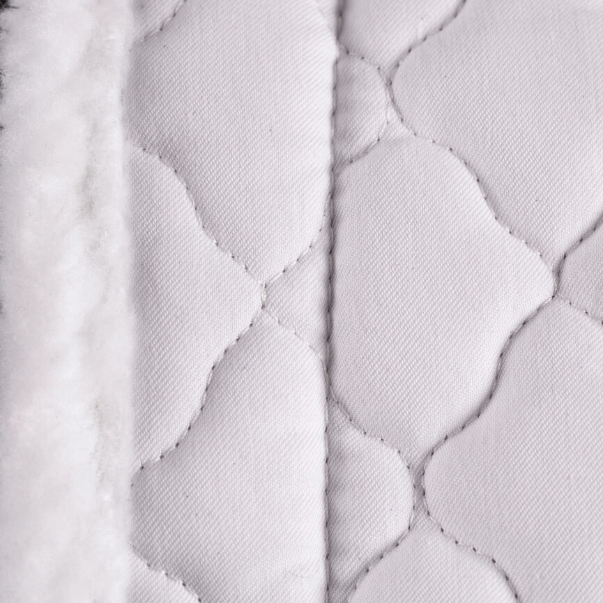 Eidsvoll Classic Fleece Show Pad - White