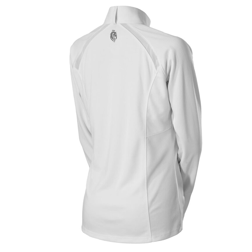 Ingrid Womens Long Sleeved Show Shirt - White