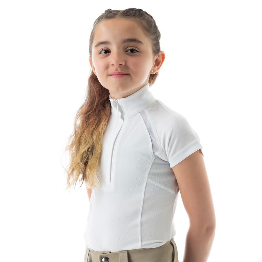 Lotta Kids Short Sleeved Show Shirt - White