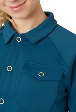 HORZE Alyssa Womens Shirt Jacket - Legion Blue