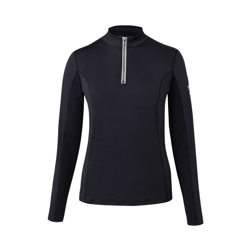 Lucy Womens Long Sleeved Half Zip Ventilated Shirt