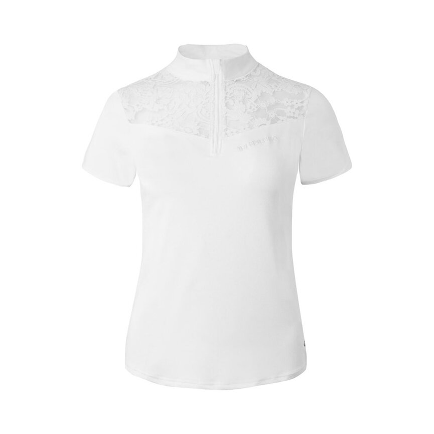 Kayla Womens Laced Short Sleeved Show Shirt