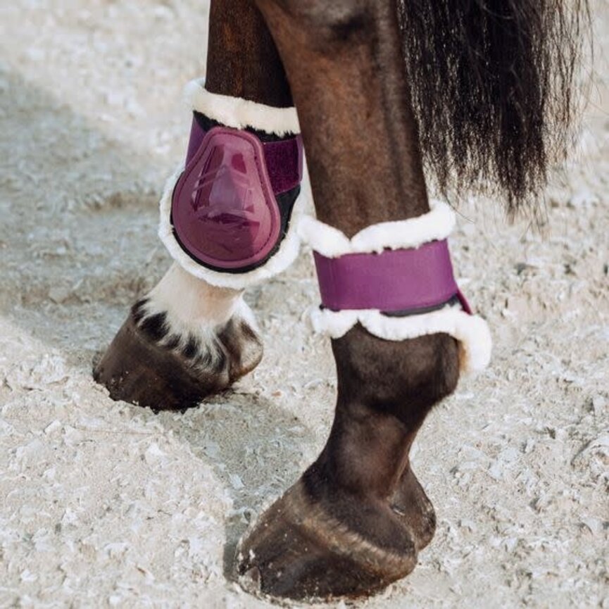 CALIBER FAUX FUR FETLOCK BOOTS